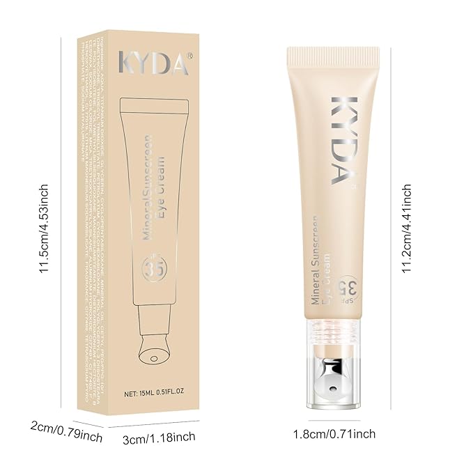 Kyda mineral sunscreen eye cream,