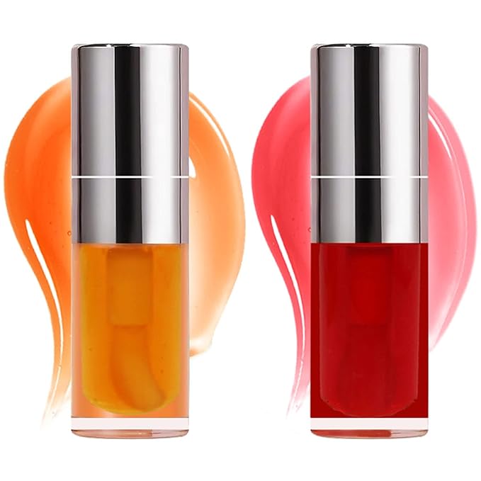 Lip Glow Oil Set, 2 Pcs