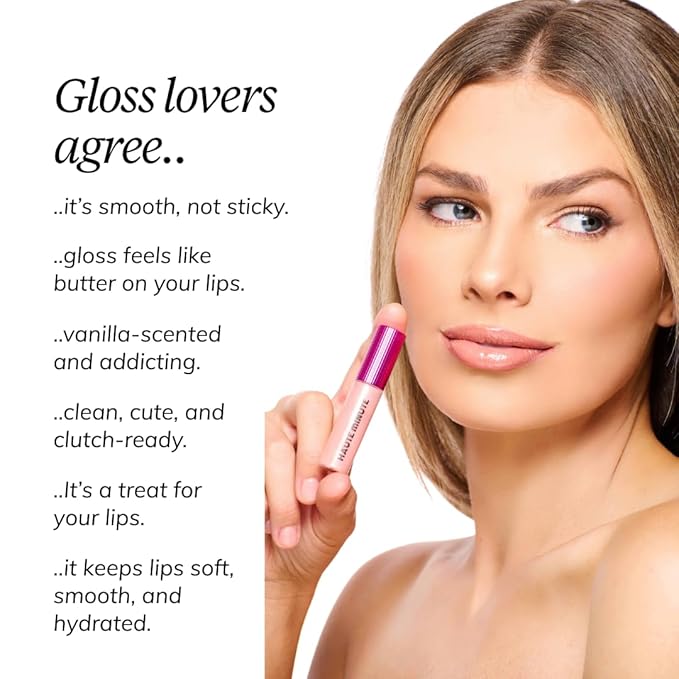 Mini Clutch Couture Lip Shine Gloss, Non-Sticky Lip Gloss, Vegan & Cruelty-free, High Shine Finish & Moisturizing - Unicorn Vibes