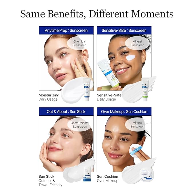 ROUND LAB Birch Juice Moisturizing Sun Stick SPF 50 | Korean Sunscreen Stick for face and body, No White Cast, Outdoor & Travel-Friendly 0.67oz