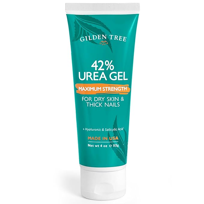 Urea Gel 42 Percent For Feet Maximum Strength Softens Cracked Heel Calluses & Thick Toenails