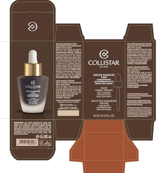 Collistar Magic Drops Self Tanning