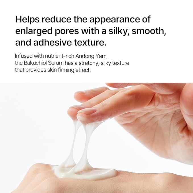 Parnell Bakuchiol & Friming Serum with Wild Yam 2.12% Concentrate (1.01 fl.oz) | Plant-Based Anti-Aging & Firming Treatment for Smoother, Youthful Skin | K-Beauty