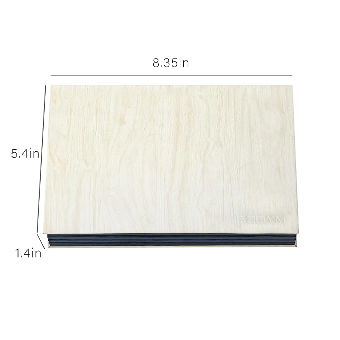 Strong 4-layers Empty magnetic palette book palette（White wood