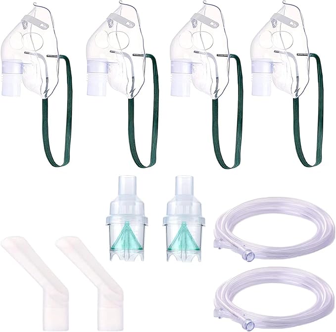 2 Packs Nebulizer Replacement Kit for Adults