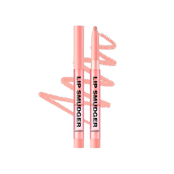 Amuse Seoul Lip Smudger (03 SALMON) | nude salmon beige | lip liner, matte, creamy, soft, velvety, cruelty-free, lipcare, long-lasting, multiuse, vegan
