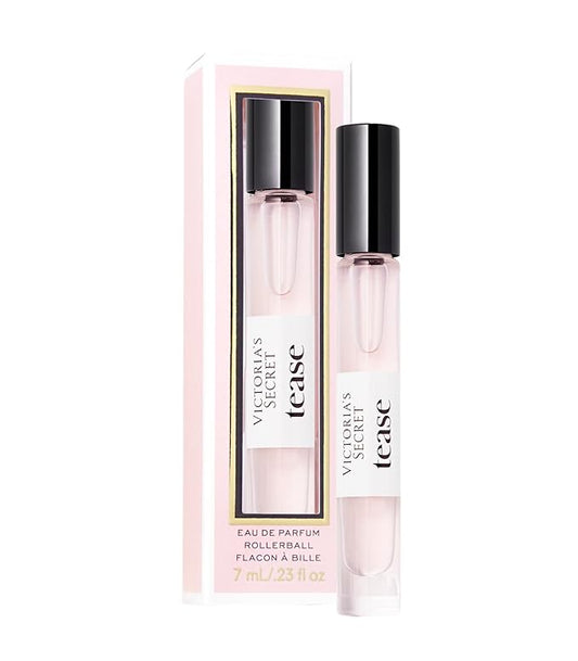 Victoria's Secret Tease Eau de Parfum Travel Spray, Notes of White Gardenia, Anjou Pear & Black Vanilla, Mini Perfumes for Women (0.23 oz)