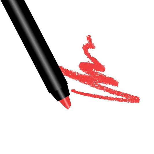 Premium Long Lasting Matte Orange Red Lip Liner Pencil |On Fire Orange Red Ultra Wear Lip Liner