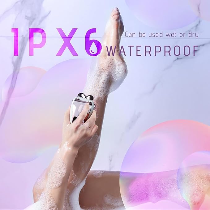 Electric Razors for Women, 5 in 1 Electric Shaver for Women, Cordless Painless Hair Remover for Legs Bikini Face