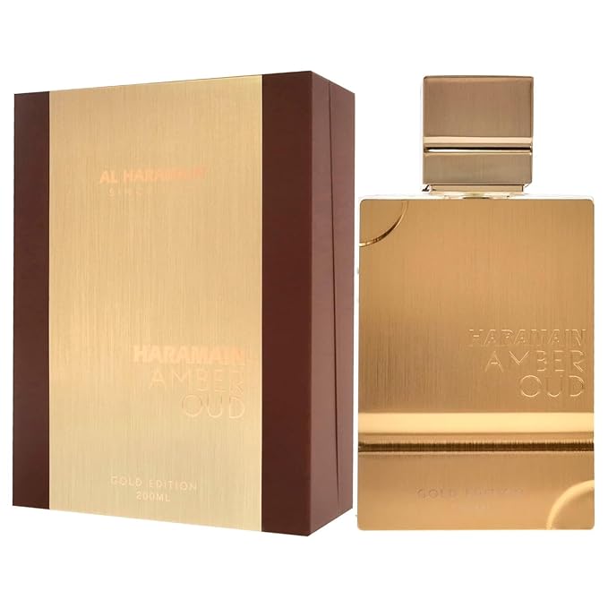 Al Haramain Amber Oud - Gold Edition - Cologne for Men and Women - Woody, Vanilla, Musk Fragrances - Long Lasting Perfume for Men and Women - 6.7 oz