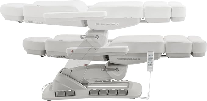 Dir Beauty Spa Medical Treatment Chair 4 Motor Electrical Facial Medical Spa Tables with Rotating Seat Aurora