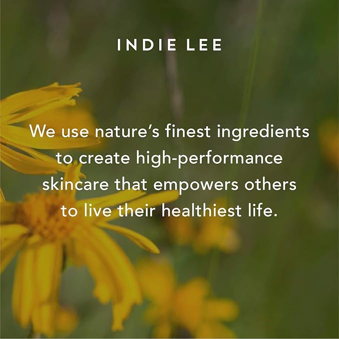 Indie Lee Hints Color Balancer - Color Correction Cream and Face Primer with Arnica, Niacinamide and Tiger Grass - Soothes Redness, Targets Discoloration and Blemishes - Cruelty-Free Skin Care (30ml)