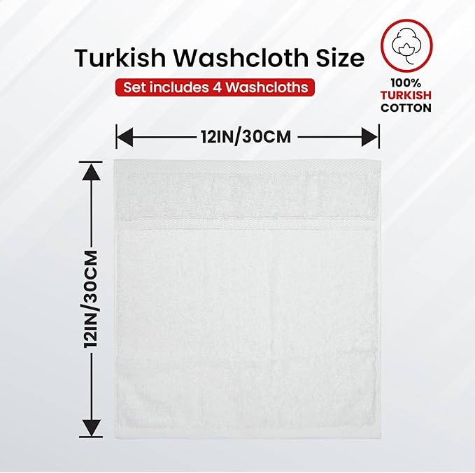 Infinitee xclusives white wash cloths