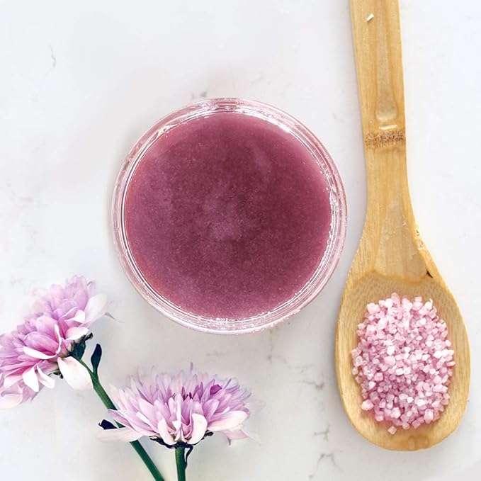 H&B Exfoliating Body Scrub Soft Scrub Body Scrubs Dead Sea Minerals (Lavender)