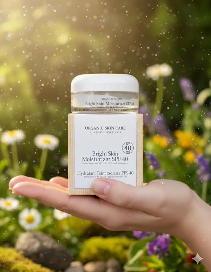 Bright Skin Moisturizer SPF 40 (2 oz) – Illuminating Face Moisturizer with SPF 40 all-mineral protection– Reduces the Appearance of Dark Spots