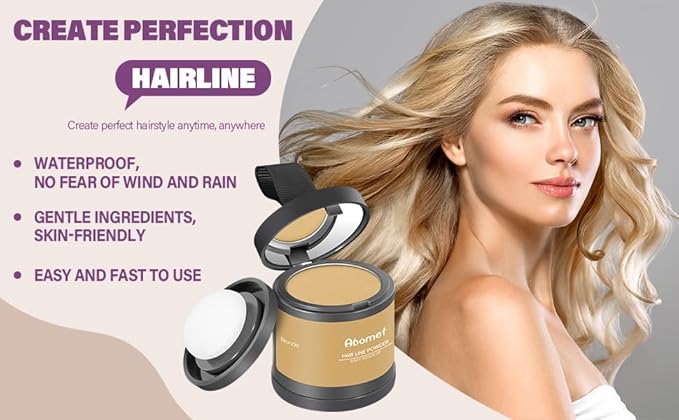 Hairline Powder Instantly Conceals Hair