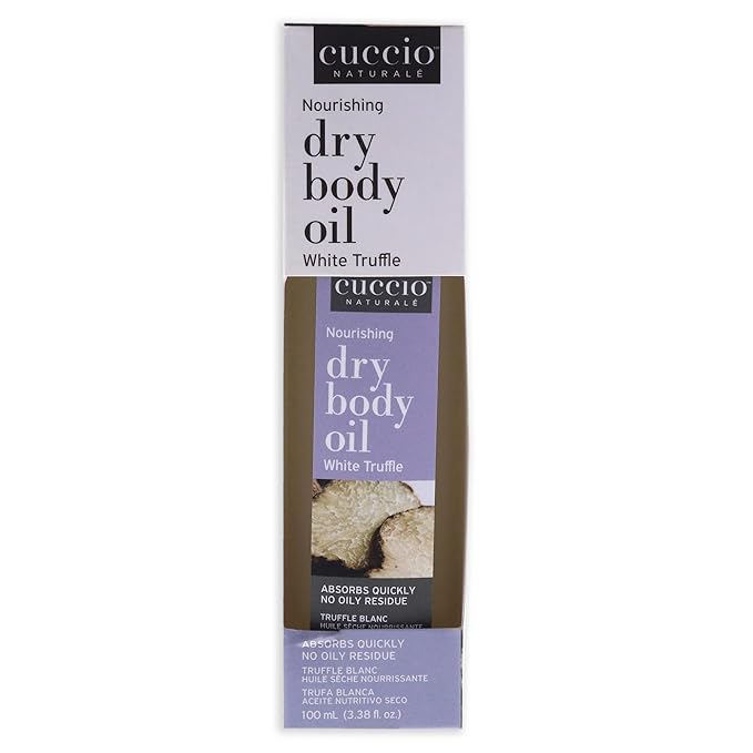 Cuccio C U C C I O Nourishing Dry Body Oil - White Truffle Naturale for Unisex - 3.38 oz Oil