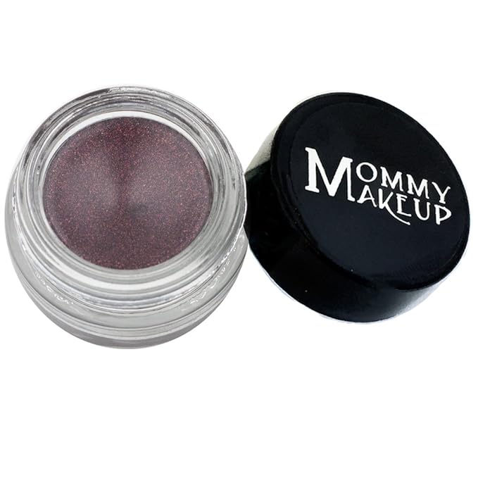 Mommy Makeup Waterproof Stay Put Gel Eyeliner Pot with Micropigments - Smudge-Proof, Long Lasting, Highly Pigmented Cream Eye Liner, 0.14 oz (Black Orchid)