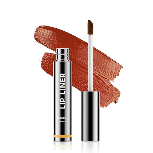 OETUIOW Lip Stain Long Lasting & Waterproof Lip Liner, Non-Stick Cup Highly Pigmented Natural Finish, Lip Gloss for All-Day Color Hold (Nude)