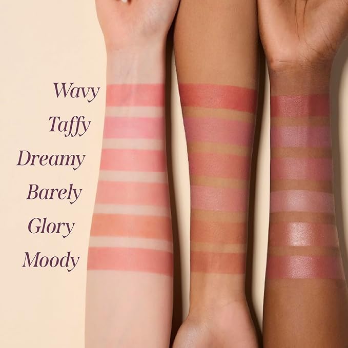 DEARDAHLIA Petal Drop Blush (Dreamy) - Vegan Weightless Liquid Blush with Long-lasting Pigment, Buildable and Skincare-Infused Fomula. Natural Flush, and Dewy Finish. Korean Makeup for Cheeks. 0.14 oz