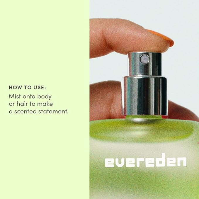 Evereden Fragrance Hair and Body Mist - Supernova: Clean and Vegan Collectible Hair and Body Spray for Teen Girls - Amplify Your Self Expression with Iconic Scents in Aesthetic Bottles