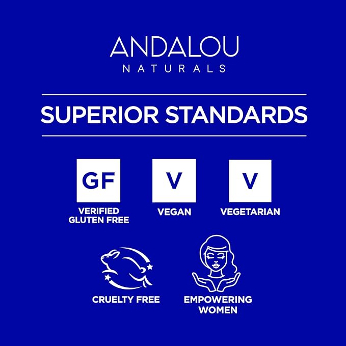 Andalou Naturals Deep Hydration Face Moisturizer, Multi-Correcting Cream, Day & Night Moisturizer for Face with Hyaluronic Acid & Vegan Collagen for Softer & More Supple Skin, 1.7 fl oz