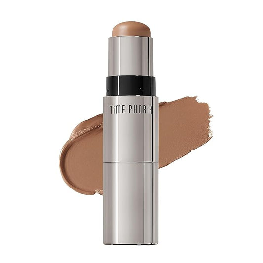 ECLIPSE SPARK 2 in 1 Face Contour Sticks, Blendable, Non-greasy, Long-lasting Cream Face Contouring Pen, Lightweight Finish Makeup, Buildable Coverage, Easy Application (01 LUNAR)