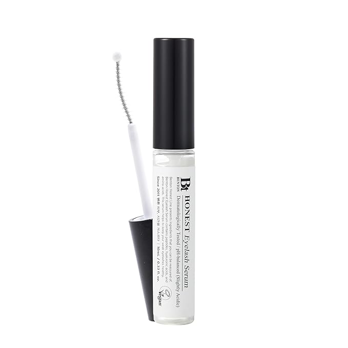BENTON HONEST Eyelash Serum - Korean Skin Care Lash Serum with Hyaluronic Acid & Peptides | Eyelash & Eyebrow Growth Serum (0.33 fl oz)