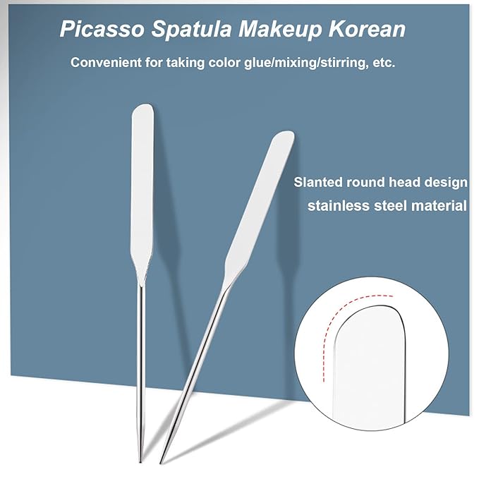 Makeup Spatula Korean,Foundation Spatula, Picasso Makeup Spatula, Korean