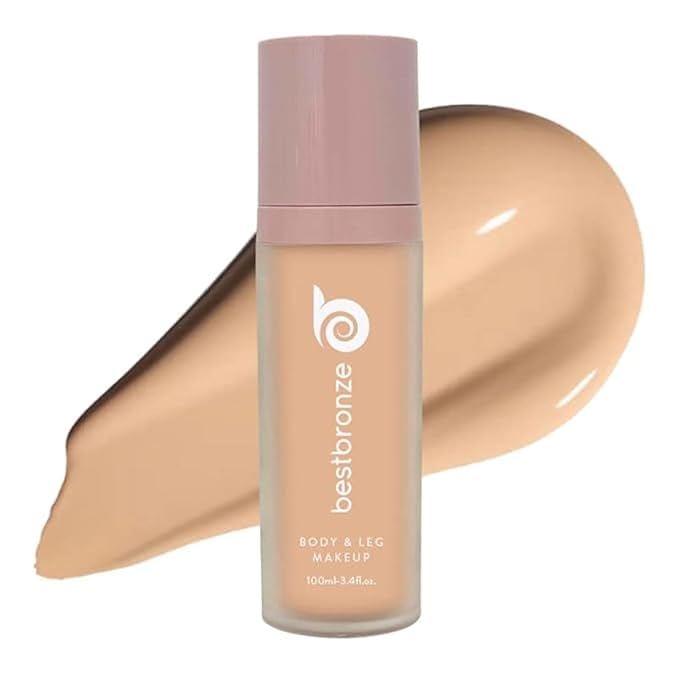 Best Bronze Bombshell Body Makeup - Tattoo Cover Up Makeup & Body Foundation Waterproof - Tattoo Concealer Waterproof for Scars, Varicose Veins Cover Up & Leg Foundation (NC17 Light Beige Neutral)