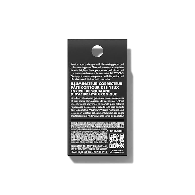 e.l.f. Putty Color-Correcting Eye Brightener, Under-eye Brightener & Cruelty-Free, Light/Medium