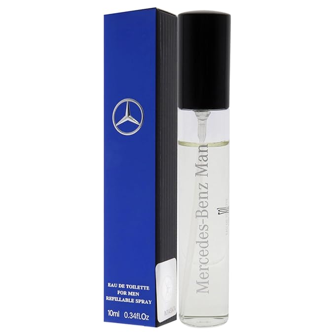 Mercedes-Benz Man - Eau de Toilette for Men - Aromatic, Woody Fruity Mens Fragrance with Cedar and Oakmoss Notes - Long Lasting Mens Cologne - 0.34 oz