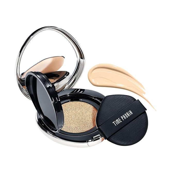 TIMELESS LUMINA MATTE PERFECTION CUSHION | Full Coverage, Weightless, Skin fit, Velvety Matte Finish, Oil-Control Waterproof Fondation, Sweatproof Flawless BB Cream CC (00 BARE)