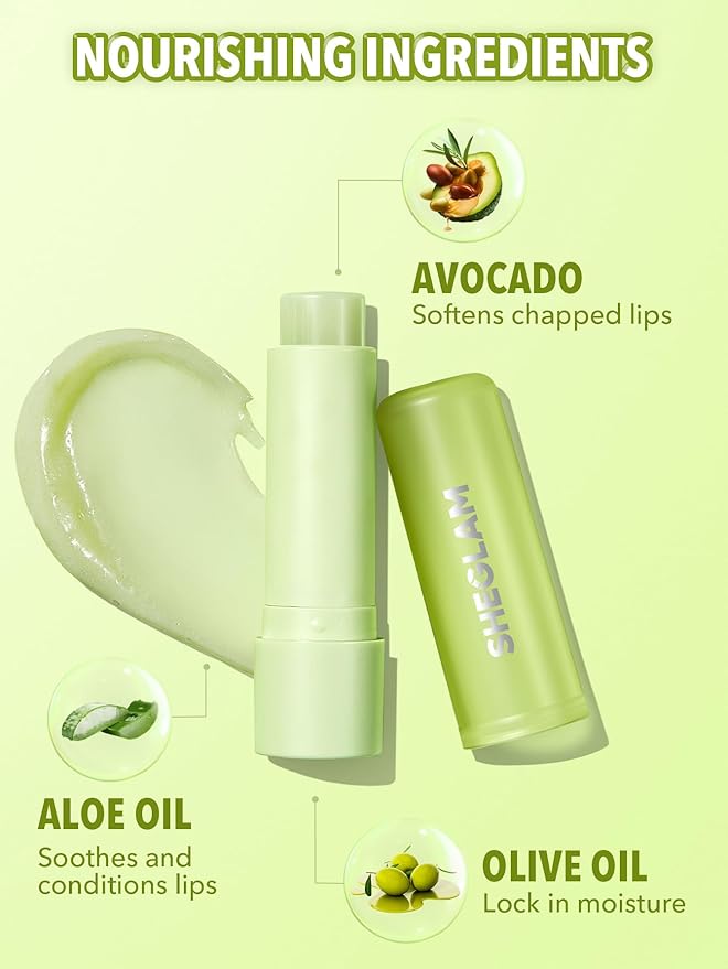 SHEGLAM Pout PHresh Color Changing Moisturizing Lipstick Tinted Lip Balm Magic Temperature Color Change Lipstick-Avocado