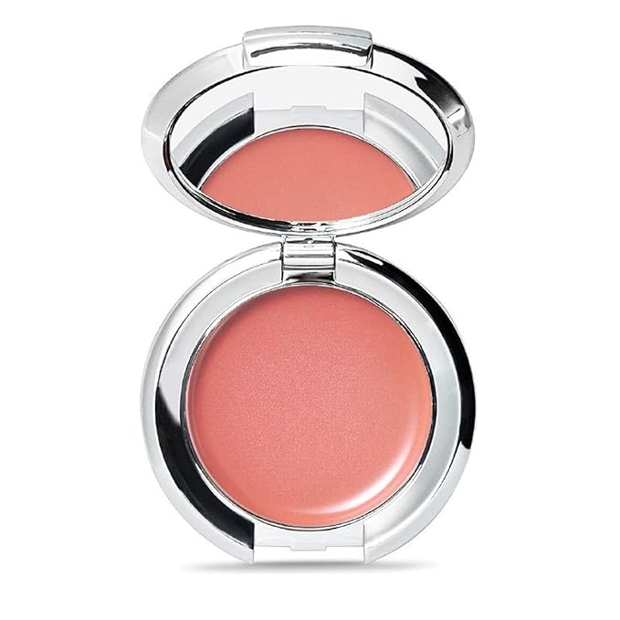 Nude Envie - Cream Blush - Creamy & Blendable for Easy Application - Pigmented Long-Lasting Dewy Finish - With Hyaluronic Acid - Mirror Compact - Vegan, Paraben-Free & Cruelty-Free - Peachy