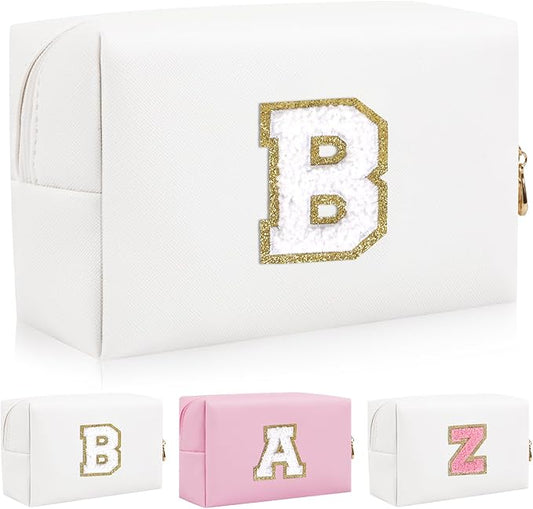 Personalized initial letter patch makeup