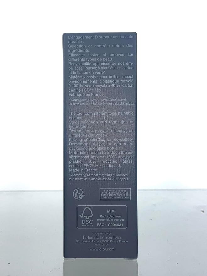 Dior Christian Forever Skin Glow 24h Wear Radiant 1.0 Ounce