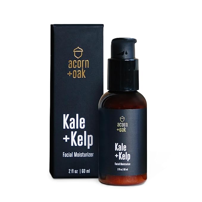 ACORN + OAK Face Moisturizer - Natural Face Lotion with Aloe, Niacinamide, and Vitamin C, Anti-Aging Skin Care, Promotes Elasticity, Reduces Fine Lines, and Brightens Face (2 fl oz)