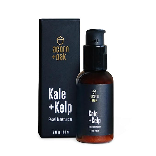 ACORN + OAK Face Moisturizer - Natural Face Lotion with Aloe, Niacinamide, and Vitamin C, Anti-Aging Skin Care, Promotes Elasticity, Reduces Fine Lines, and Brightens Face (2 fl oz)