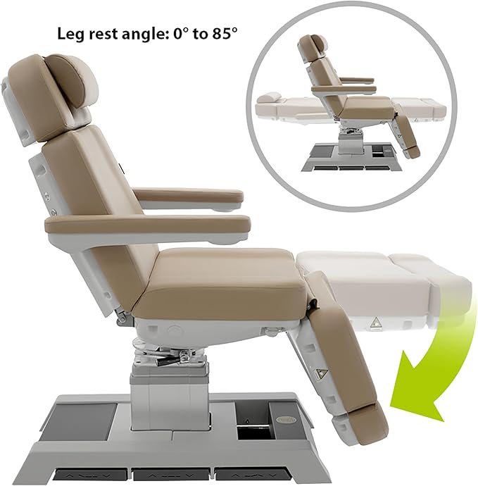 SKINACT Marco Electric Medical Spa Treatment Table (Facial Chair/Bed) (Sand)