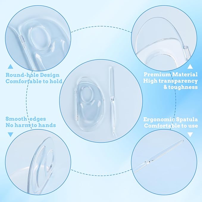 Makeup Mixing Palette, Handheld Foundation Mixing Palette