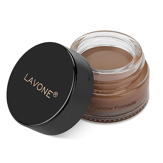 Eyebrow Pomade - Waterproof Brow Pomade for Long-lasting Results,Smudge Proof and Sweat Resistant Formula,Natural Eyebrow Makeup for All Skin Types and Tones - Chocolate