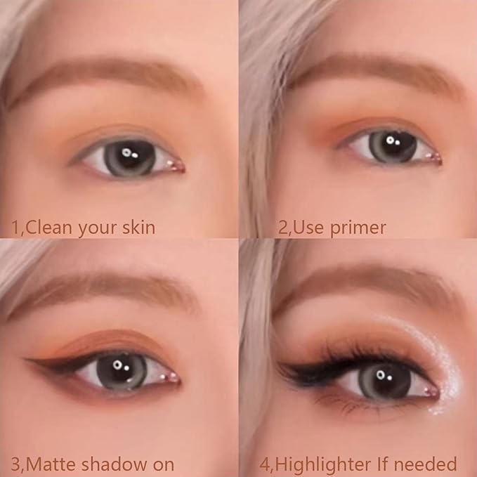 Eye Makeup Eyeshadow Palette with eye shadow primers