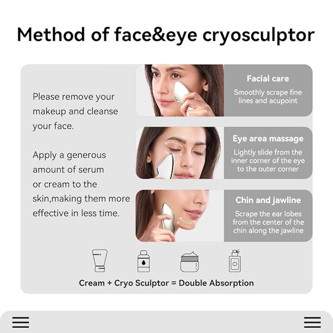 Gua Sha Facial Tools - Guasha Tool for Face and Body, Premium Metal Scraping Massage Tool for Lymphatic Drainage, Skin Rejuvenation, and Relaxation