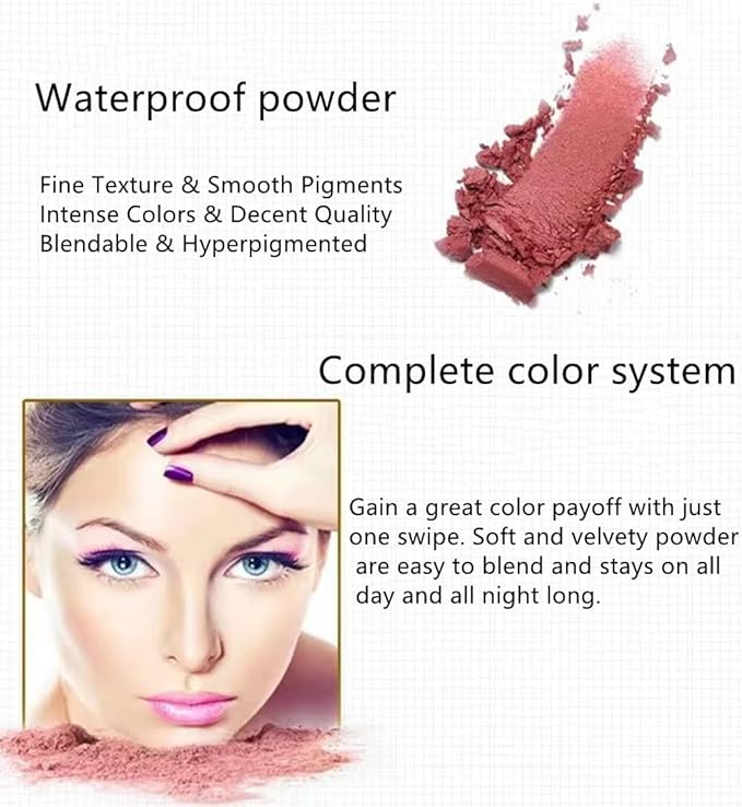 120 Colors Highly Pigmented Eye Makeup Palette,Spotlight Eyeshadow Palette Natural Colors Make Up Eye Shadows Long Lasting Waterproof Eye Shadow Cosmetics Gift Kit