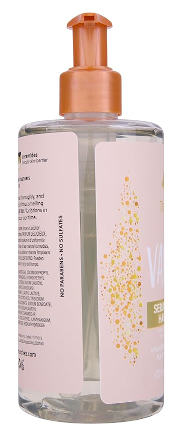 Tree Hut Vanilla Serum Infused Hand Wash, Nourish & Hydrate Hands, Strengthening Skin Care, Long-Lasting Scent, Cleanse & Lock in Moisture, Cermamides, Holiday Gift & Stocking Stuffer, 11 fl oz
