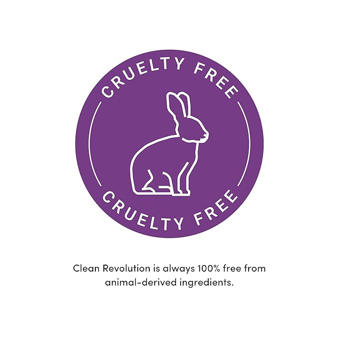 Clean Revolution Foaming Hand Soap Refill Supply Container, Ready to Use Formula, Gluten Free, Natural Lavender Fragrance, 128 Fl. Oz, 4 Pack