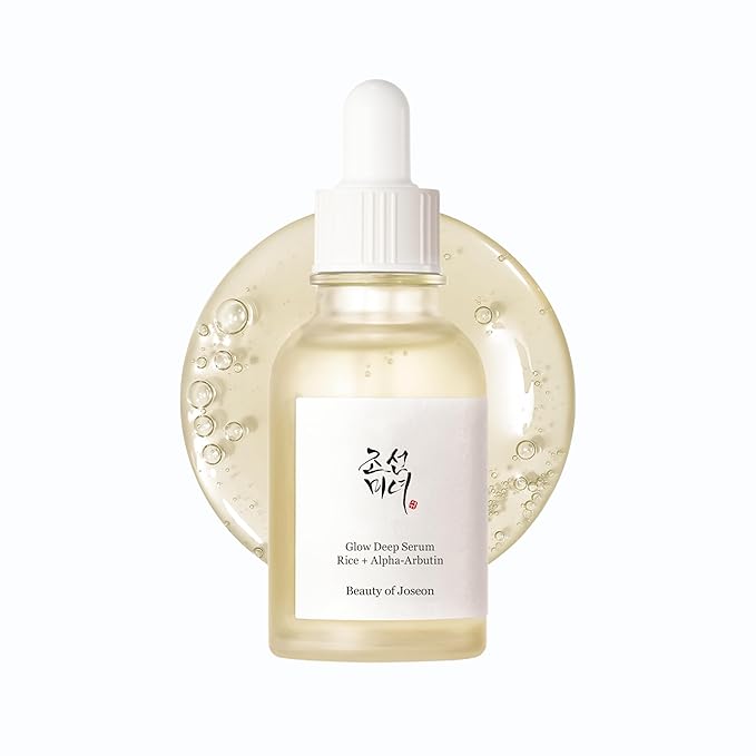 Beauty of Joseon Glow Deep Serum Rice Alpha-Arbutin Moisturizing Uneven Skin Tone Daily Korean Skin Care for Men and Women, 60ml, 2 Fl.Oz