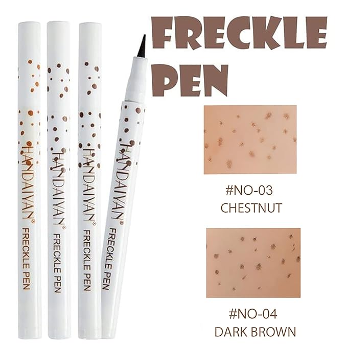 Freckle Pen 2 Colors, Natural Lifelike Freckle Makeup
