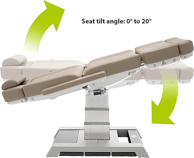 SKINACT Marco Electric Medical Spa Treatment Table (Facial Chair/Bed) (Sand)